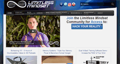 Desktop Screenshot of limitlessmindset.com